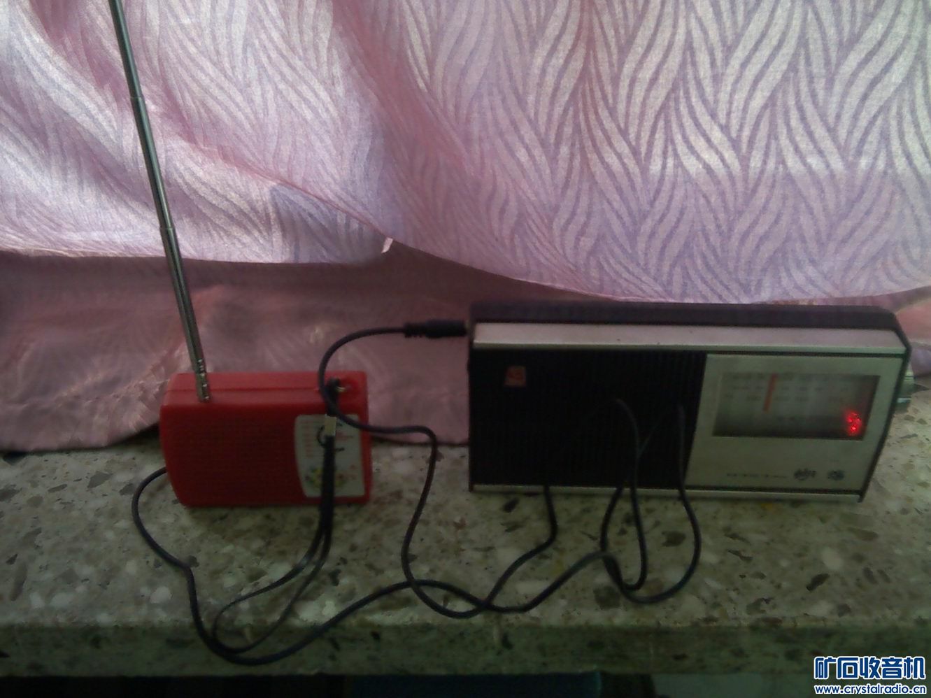 两个收音机合成一个航空接收机 有视频哪。 - 