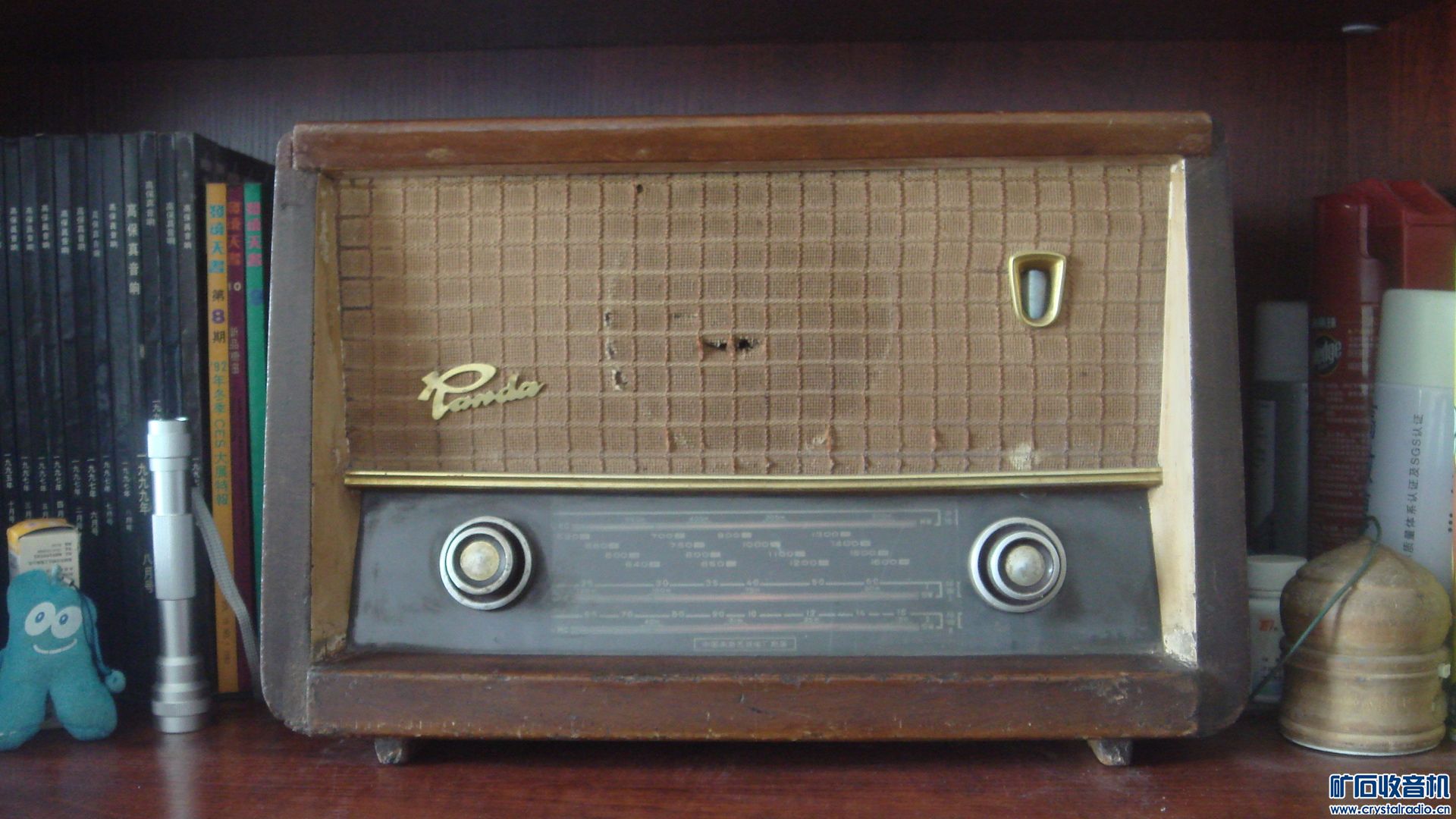 熊猫601-6a2电子管六灯收音机短波失真求教 -