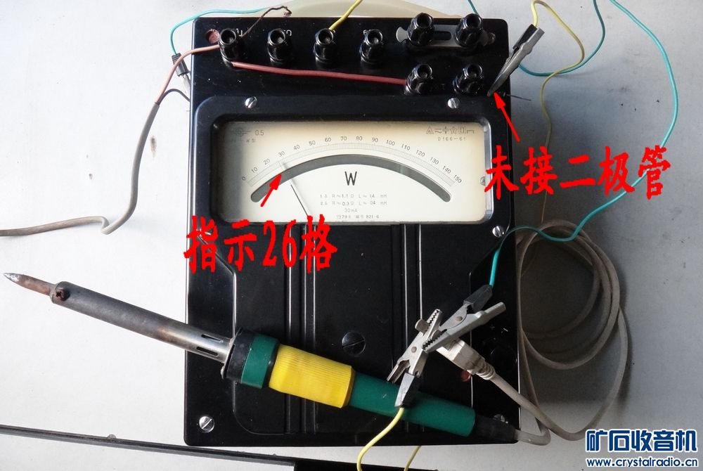 60W的电烙铁串一只整流二极管会变成几W的?