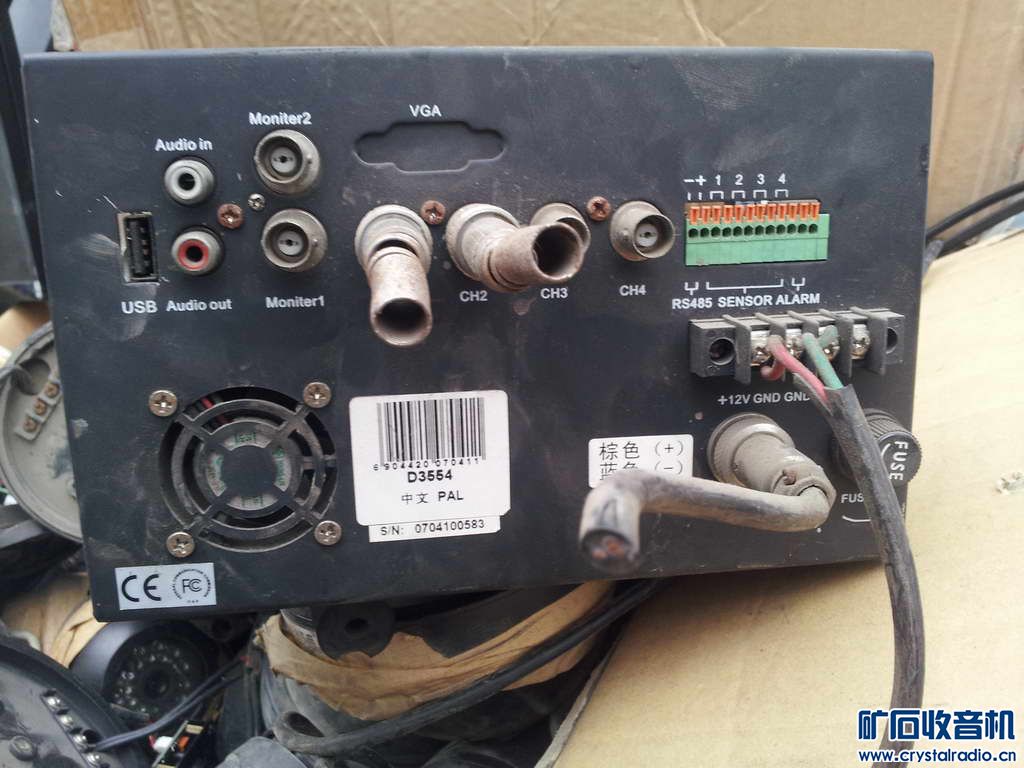 公交车拆下的一批车载硬盘录像机! - 〓新人交