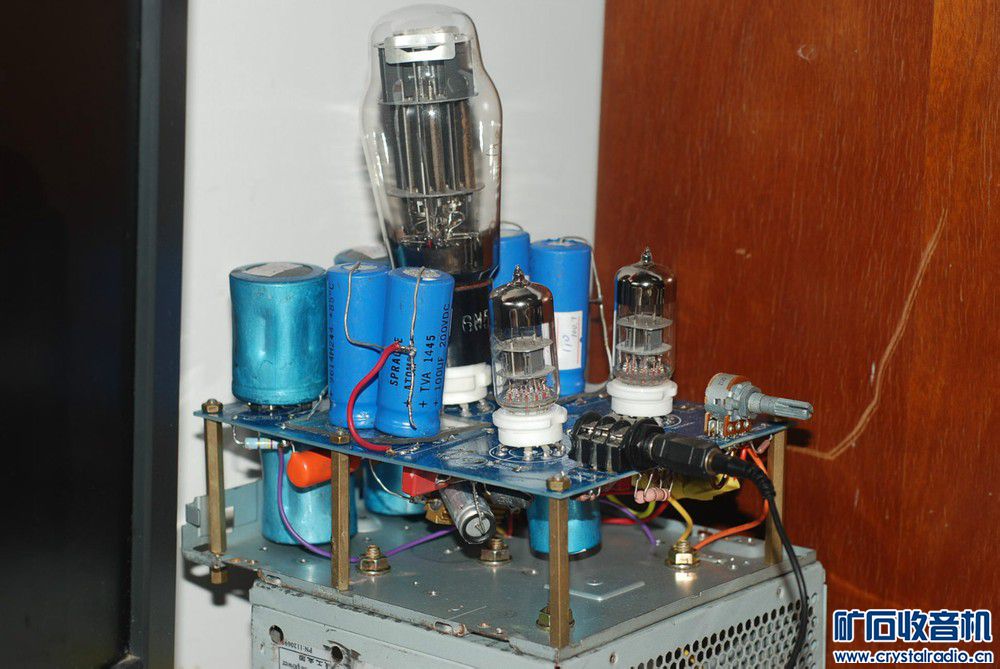 6n5p+6n3 srpp 电子管耳放(原理图+diy成品) -