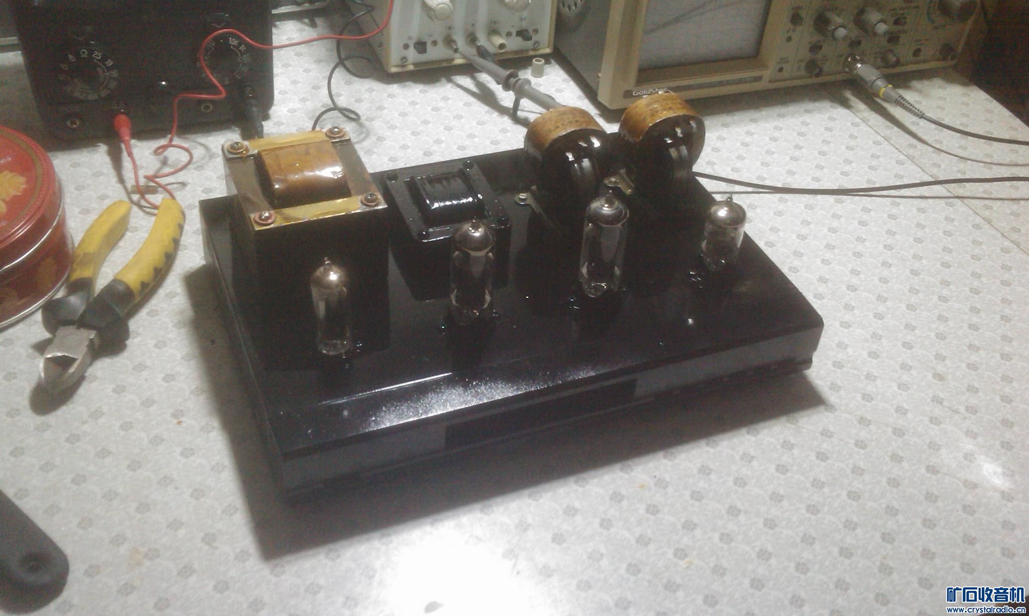 做个6N2推6P1 小单端练手,不求音质有多好,能