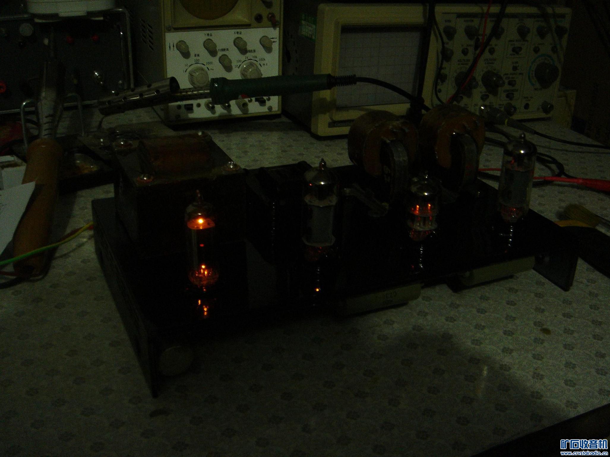 做个6N2推6P1 小单端练手,不求音质有多好,能