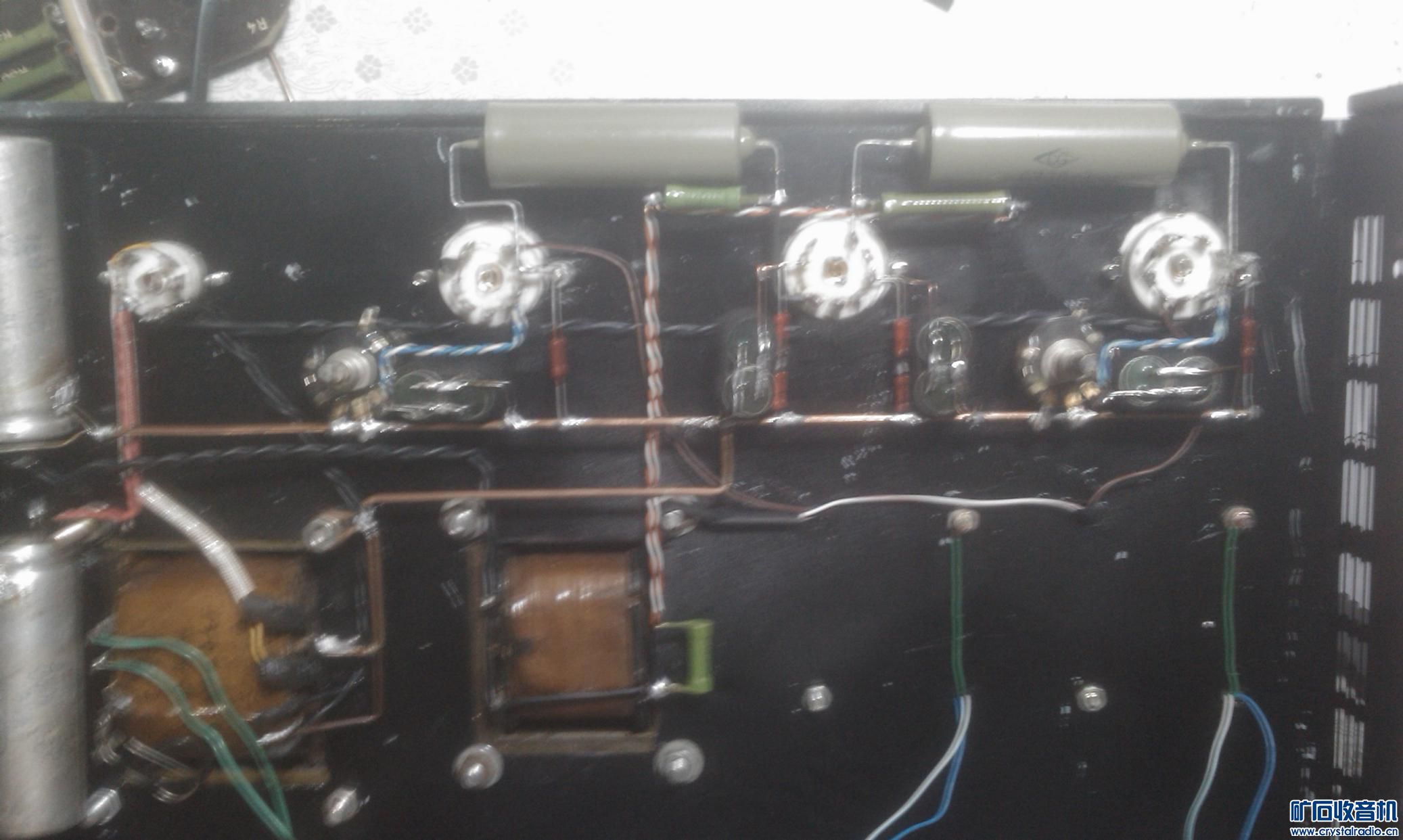 做个6N2推6P1 小单端练手,不求音质有多好,能