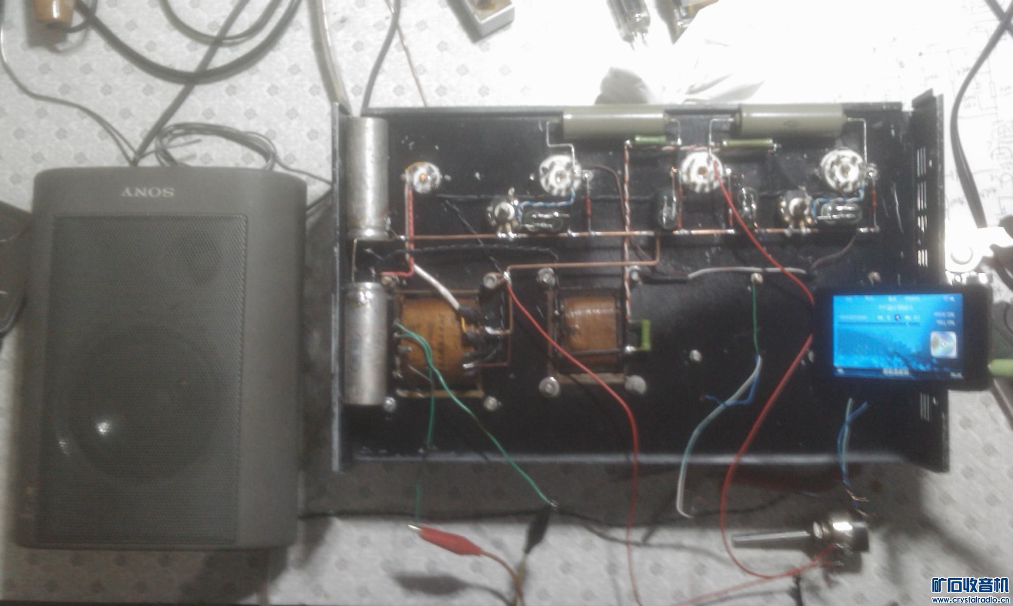 做个6N2推6P1 小单端练手,不求音质有多好,能