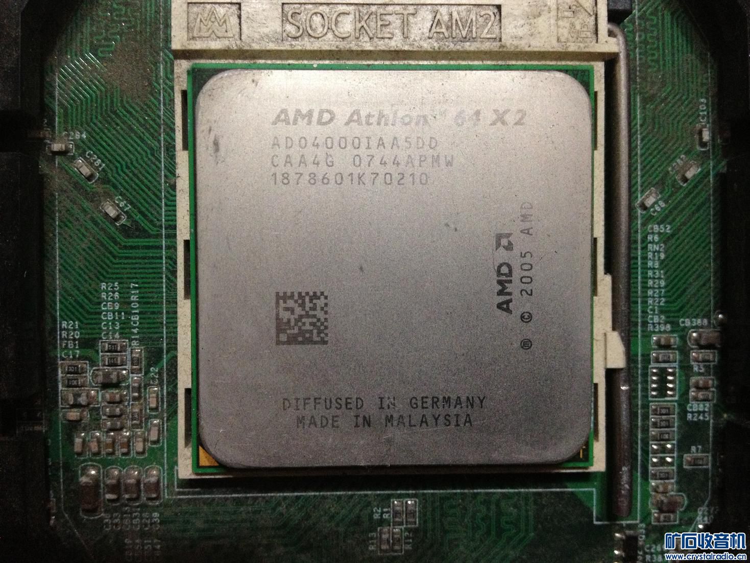 amd双核处理器和一块主板60元打包处理 - 〓新