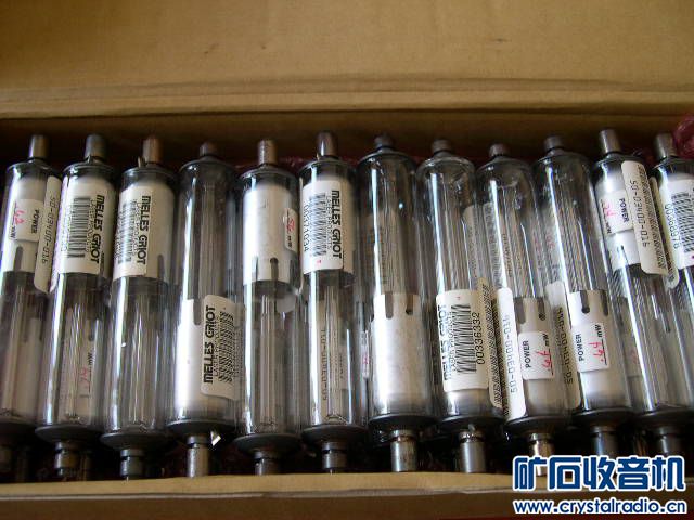 供应散新美国MELLES GRIOT氦氖激光管 长度