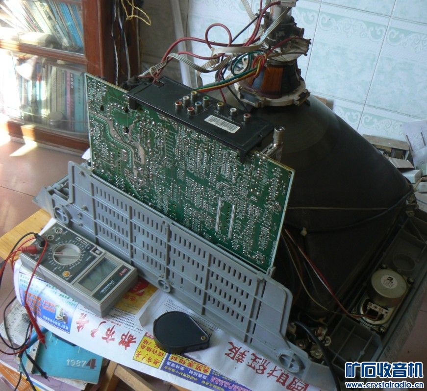 你们是这样维修CRT电视机、显示器吗?