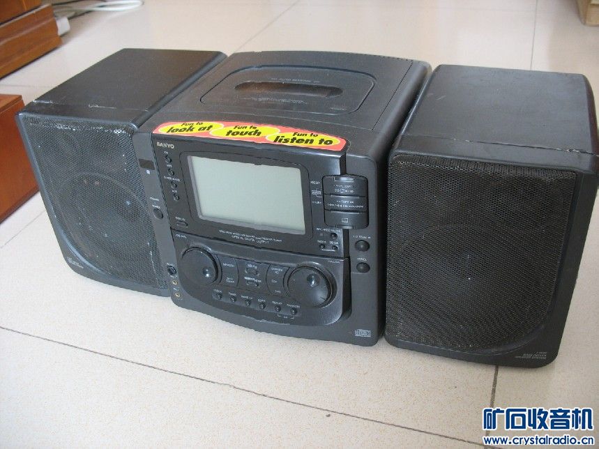 三洋大眼睛DC-MS1U微型组合音响 主机