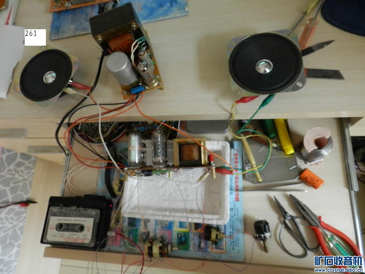 交流电子管收音头+6P1功放 - 〓电子管技术区