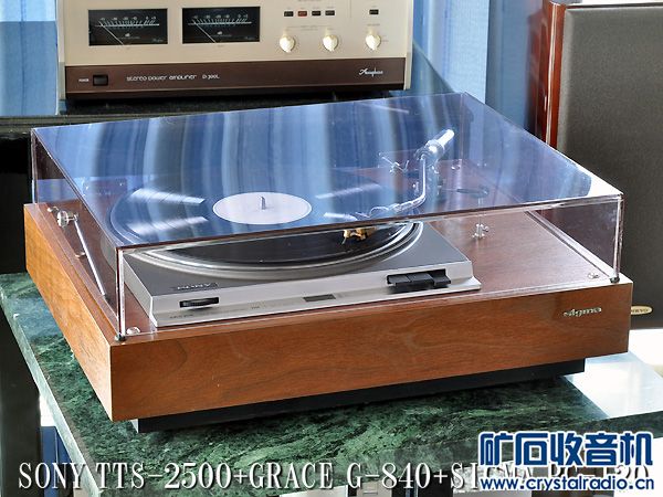 我在日本买回来SONY TTS-2500唱机,直接驱动