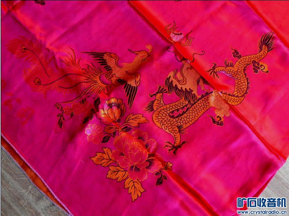 老缎子被面一条 - 〓非电子交换区〓 - 矿石收音