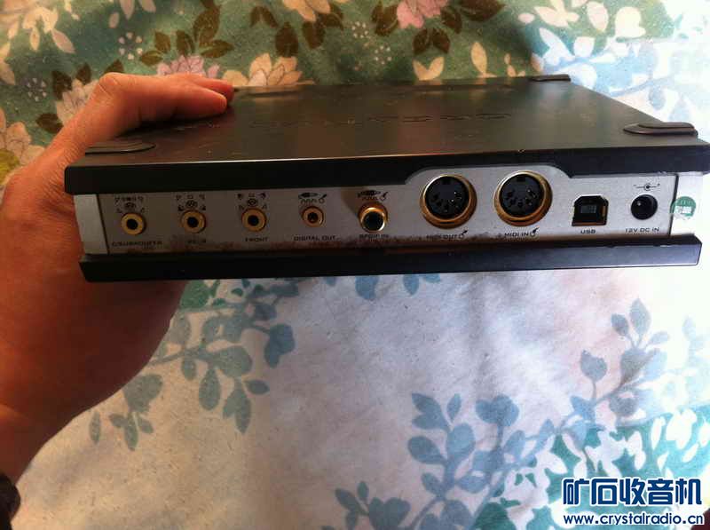 专业创新USB光纤声卡creative sound blaster E