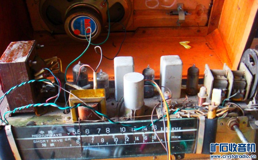 放了3年的电子管收音机要开始修了【有图】 -