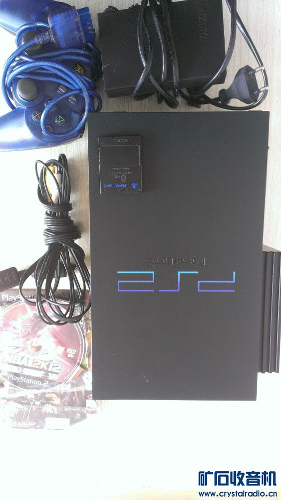 经典SONY PS2 SCPH-30001型硬盘加光盘游