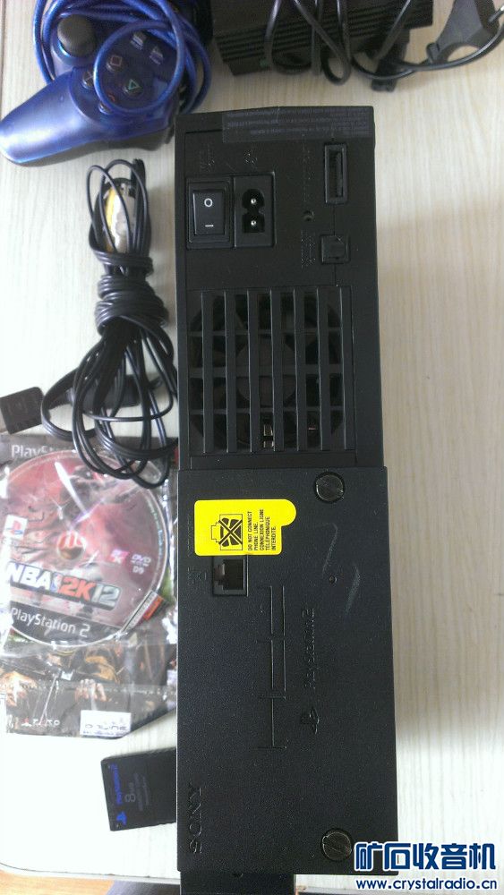 经典SONY PS2 SCPH-30001型硬盘加光盘游