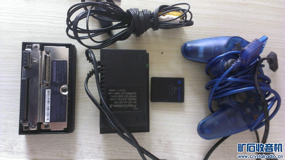 经典SONY PS2 SCPH-30001型硬盘加光盘游