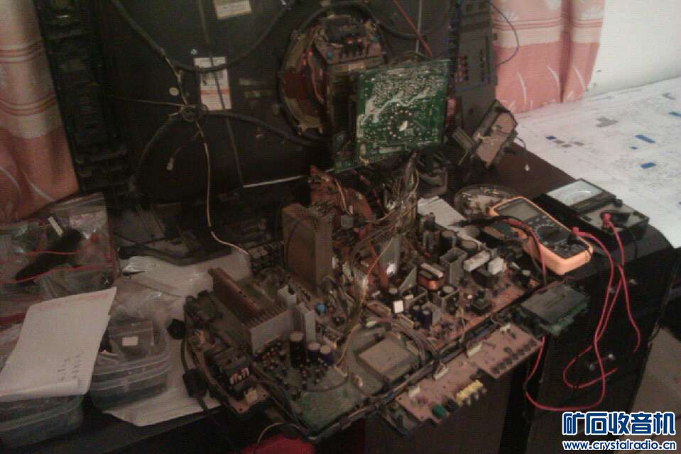 索尼 KV DR29M8A彩电故障求助,开机几秒保护