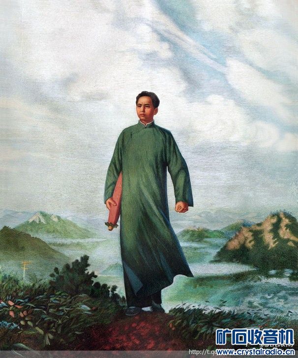 12月26日是毛泽东主席的诞辰日,发几个图片纪