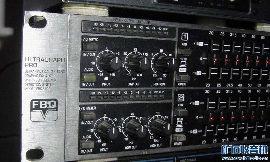 百灵达 FBQ3102 均衡器 百灵达EX3200 激励器