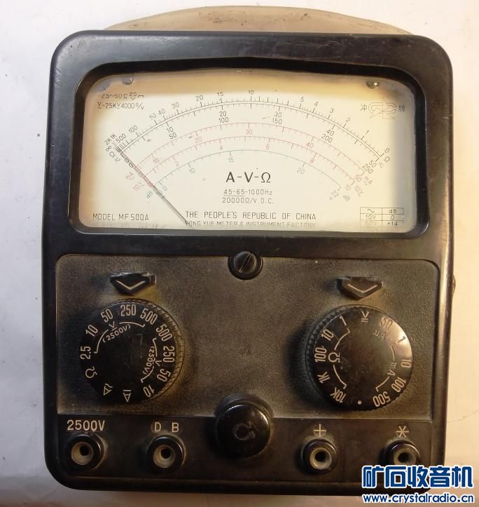 出2个配件级万用表MF14,MF500A - 〓新人