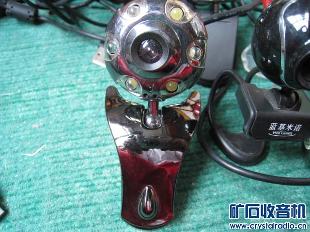 10个电脑摄像头 50元 4个12V坏电源10元 - 〓