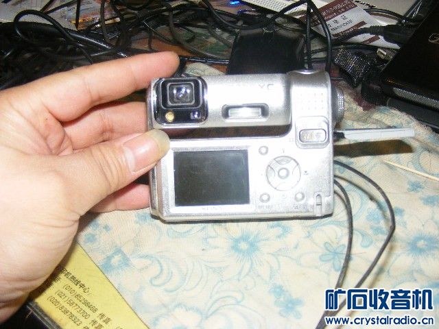 NY F88旋转式镜头数码相机 开机正常没电池(6