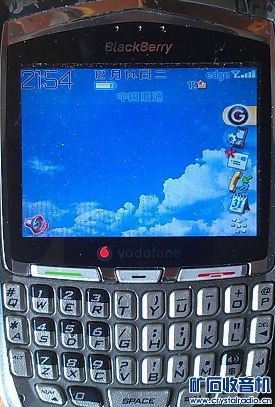 卖个黑莓8700 - 〓新人交换专区〓 - 矿石收音机
