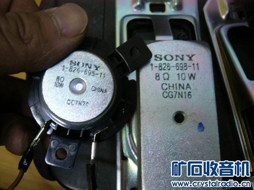 2对电视拆下来的喇叭一对夏普的一对SONY 的