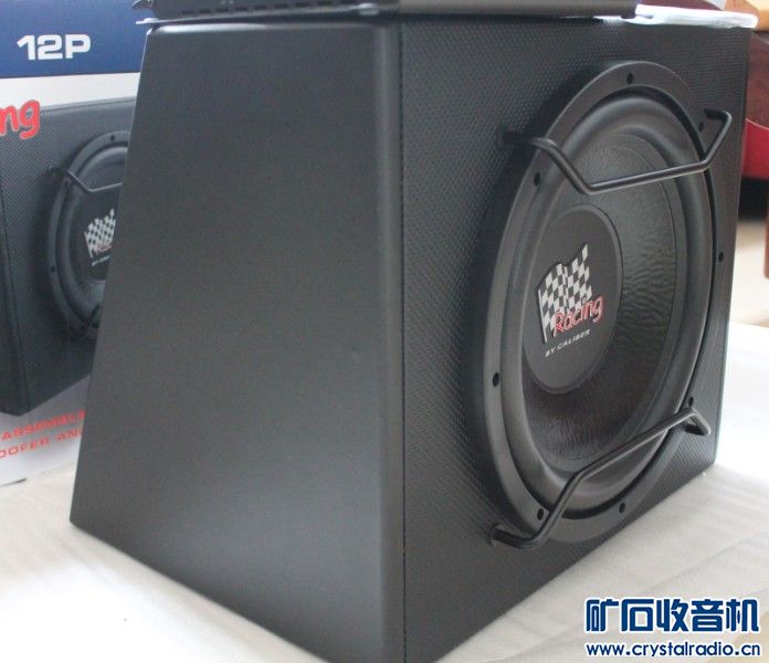 CALIBER汽车低音炮独立功放700瓦12寸高清图片