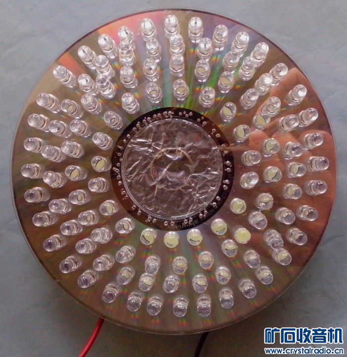 自制110个发光二极管(LED)灯 - 〓晶体管与集
