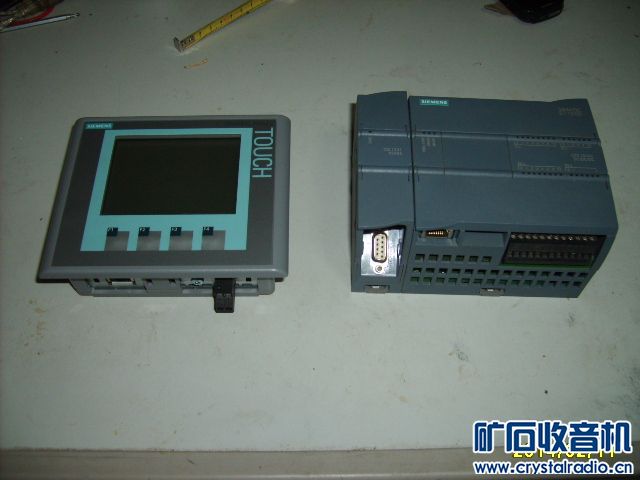 西门子s7-1200PLC 1214 485模块 KTP400触摸
