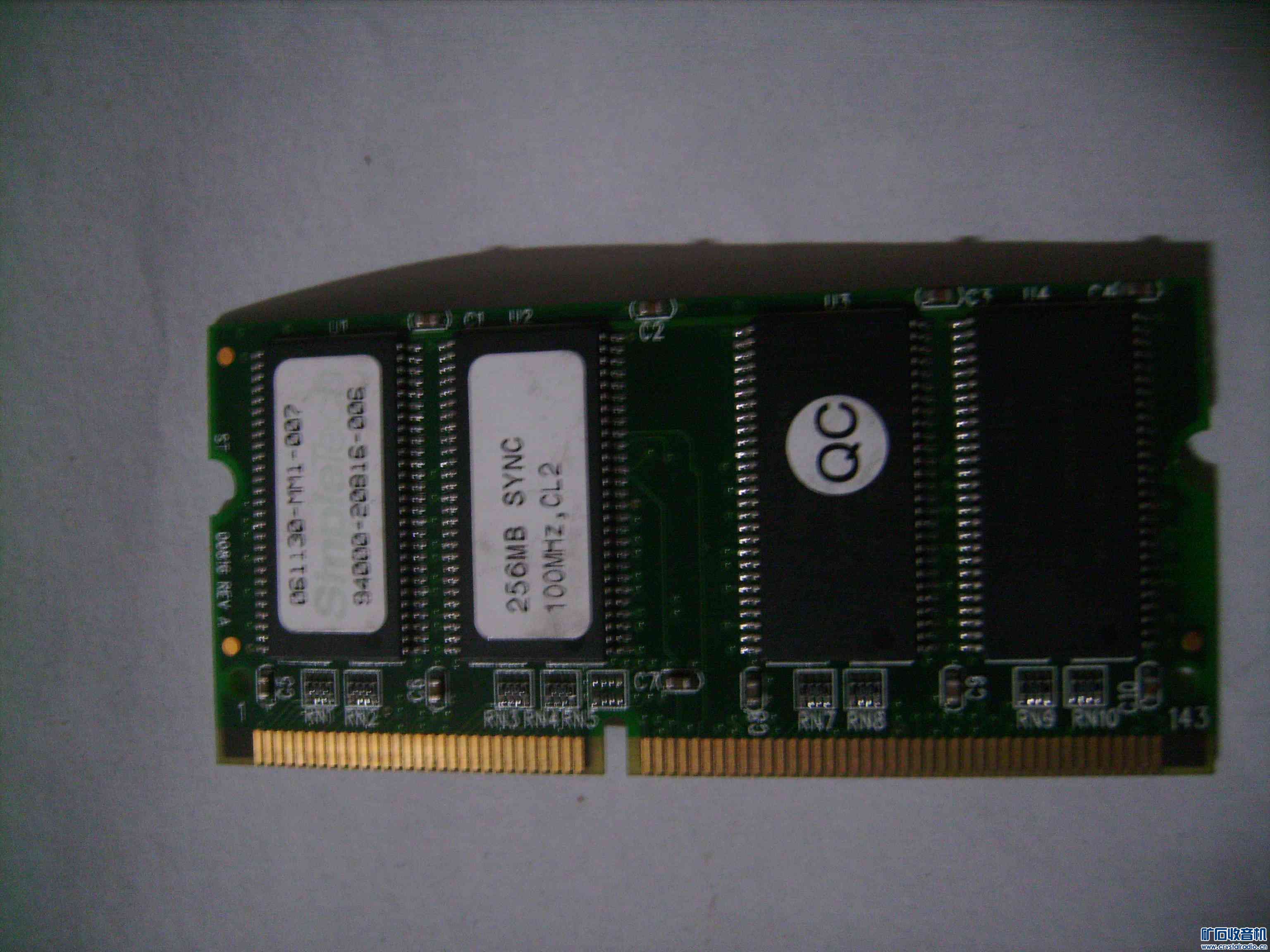 拆机SDR笔记本内存条512M2个40元包平邮 -