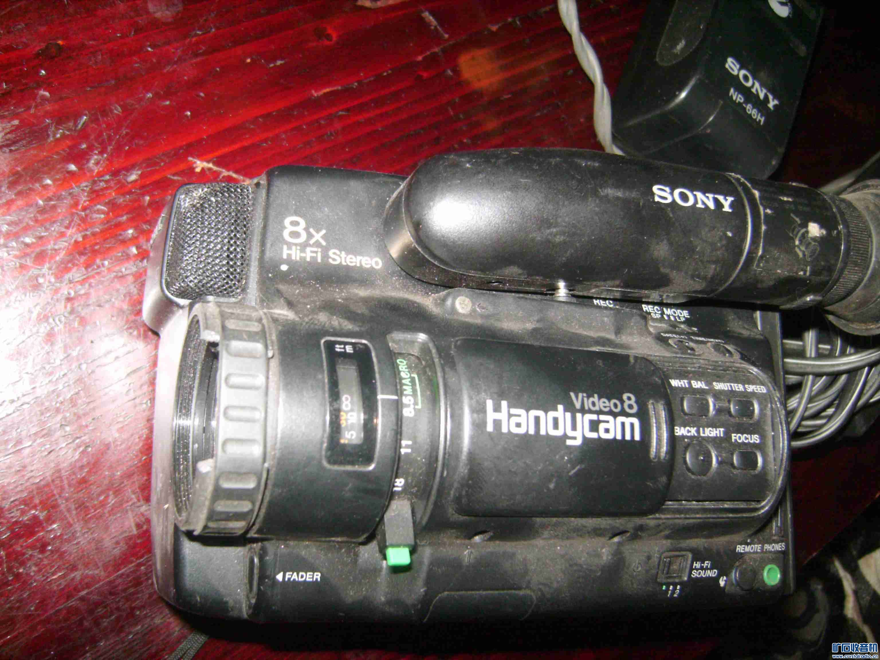 SONY TR75E摄象机开机报警,亮红灯70元包韵