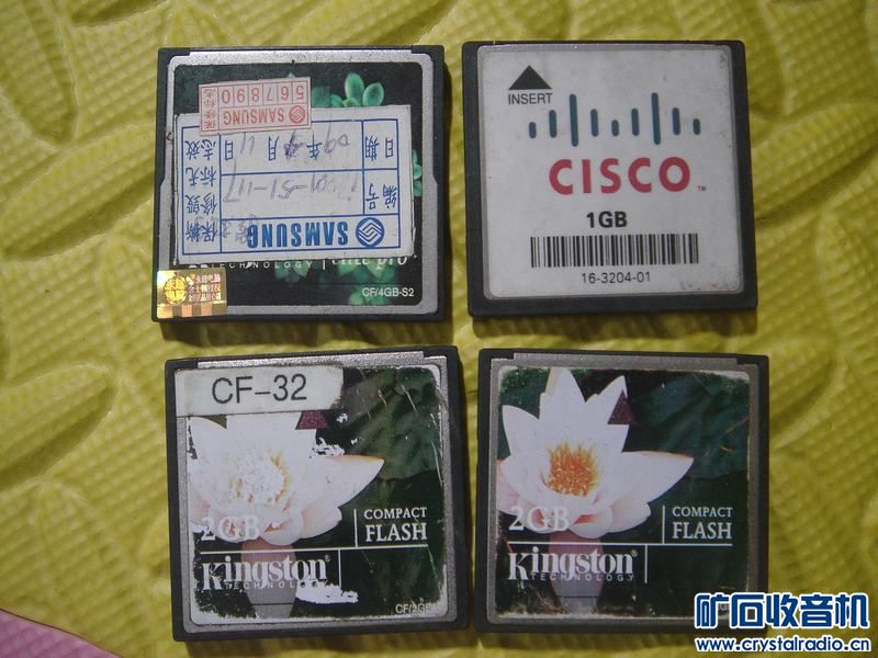 出CF SD卡 HBU 网络摄像头等等 - 〓器材友情