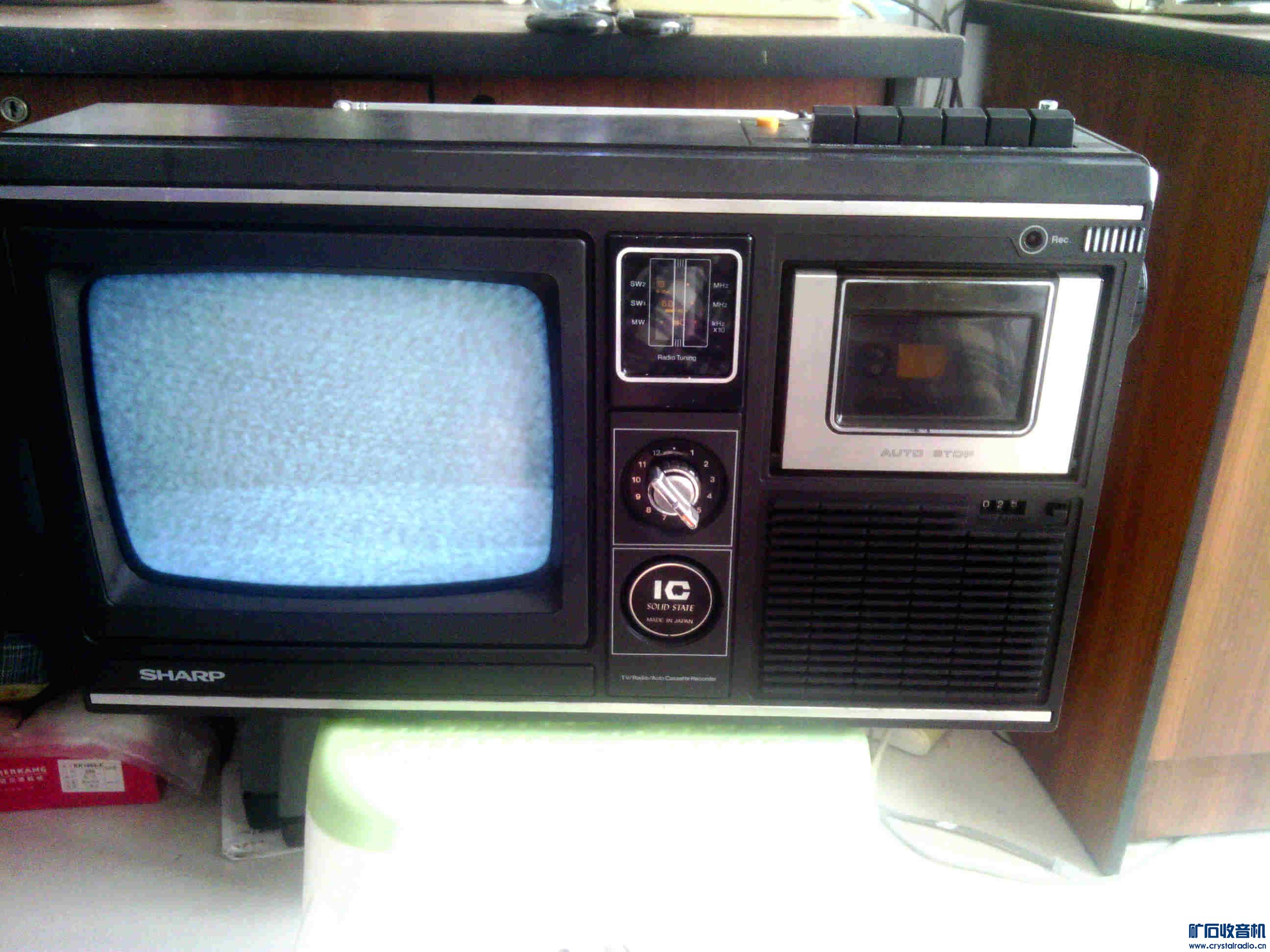 夏普电视、磁带、收音机三用机及几台国产收录