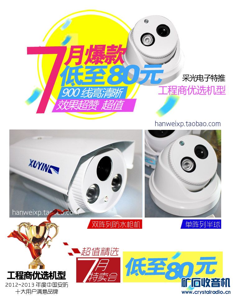 品牌模拟摄像头 数字高清晰摄像头 现货继续出