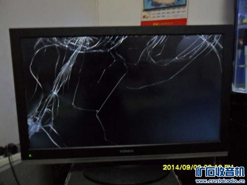 坏屏32寸康佳LED眼睛电视机 坏22显示器 坏硬