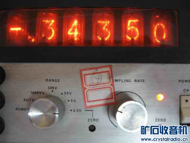 进口老辉光数码管电压表一台 - 〓器材友情交换