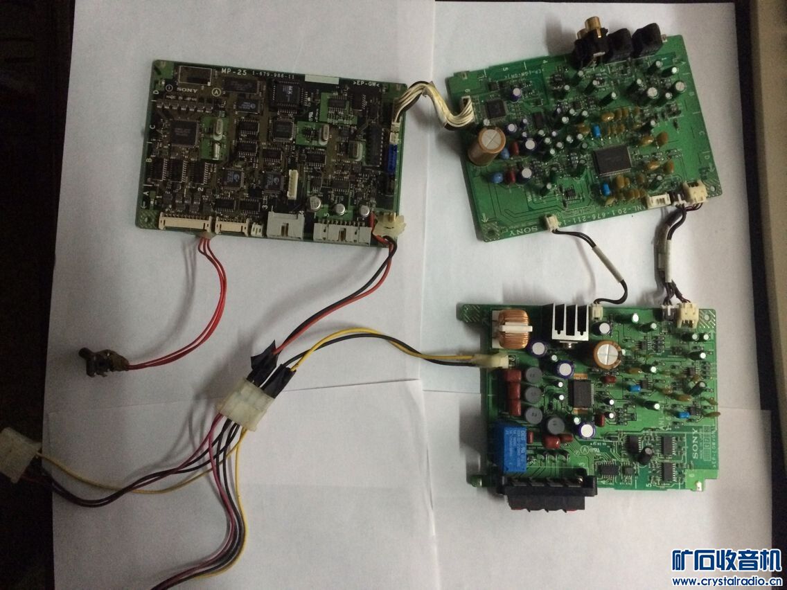 出SONY光纤解码小功放和乐之邦声卡 PS 01 -