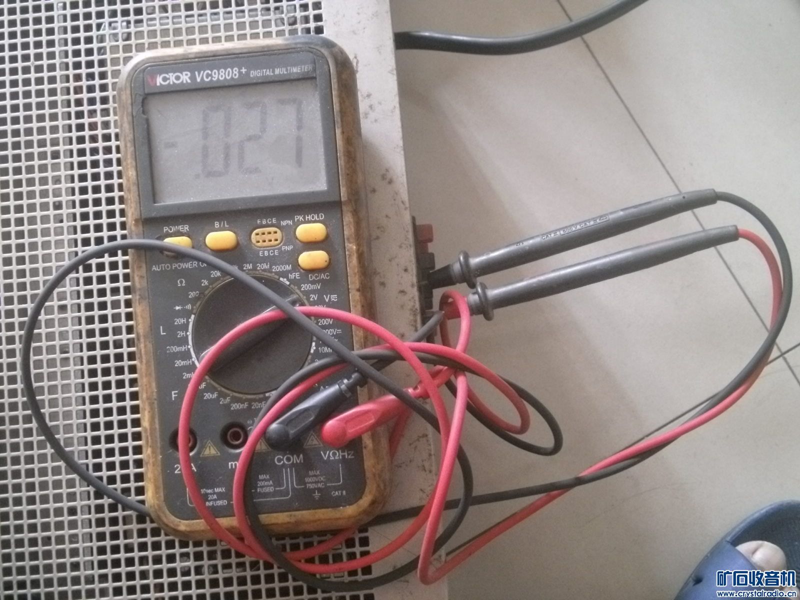 先锋功放换滤波电容,居然喇叭中点电压有直流