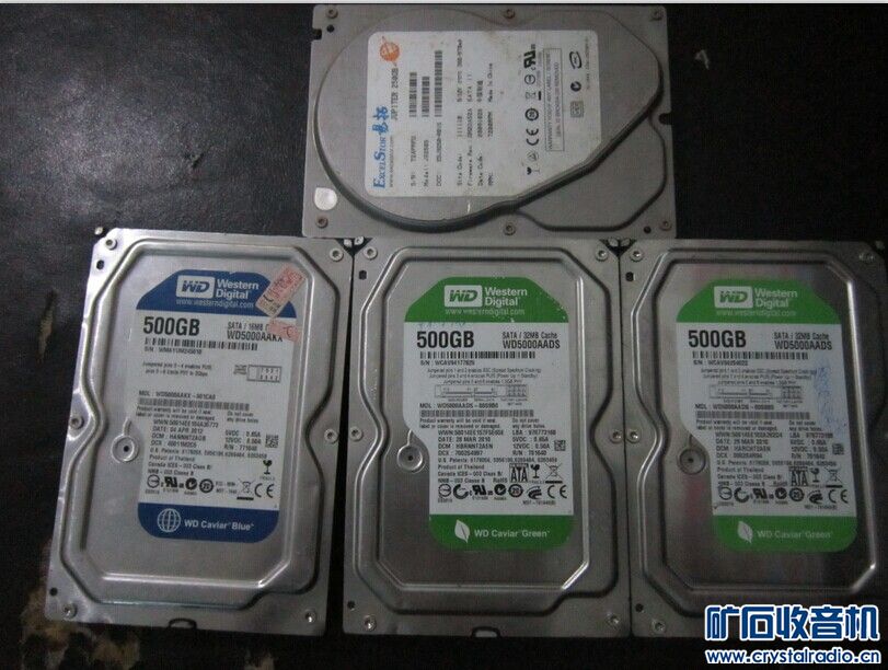 出希捷1T硬盘希捷500G硬盘西部数据500G硬盘