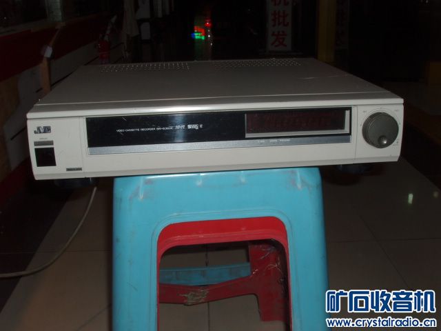 原装JVC hifi 磁带录像机 液晶屏广告机,带sd卡