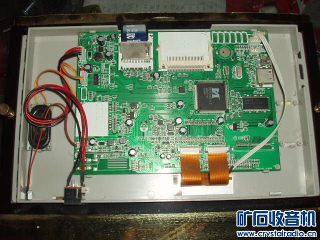 原装JVC hifi 磁带录像机 液晶屏广告机,带sd卡