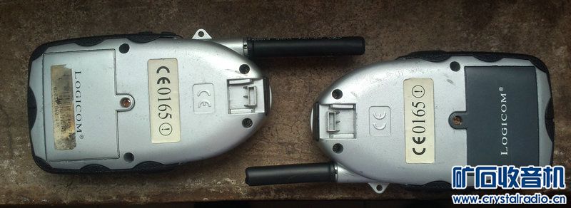 出一对法国 LOGICOM spider 500 蜘蛛侠对讲机