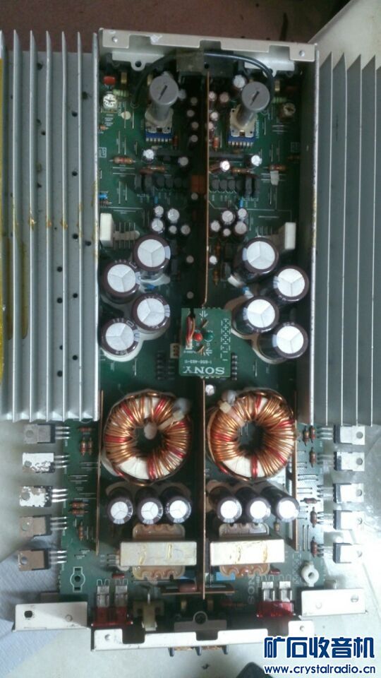 清理了,搬家没地方放,清理,索尼车载功放板,艾默