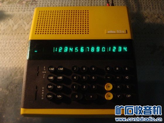 古董级前苏联电子管数码显示的计算,品相很好