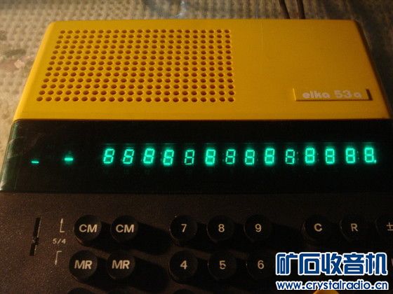 古董级前苏联电子管数码显示的计算,品相很好