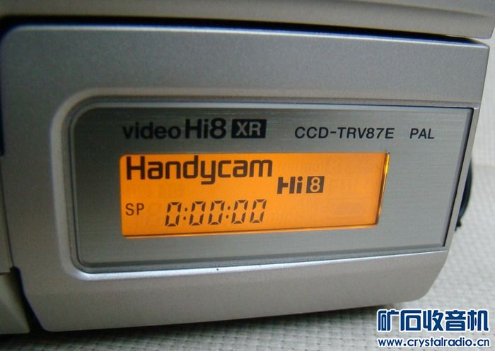 出索尼Hi8有夜视功能摄像机,索尼,松下7寸DVD