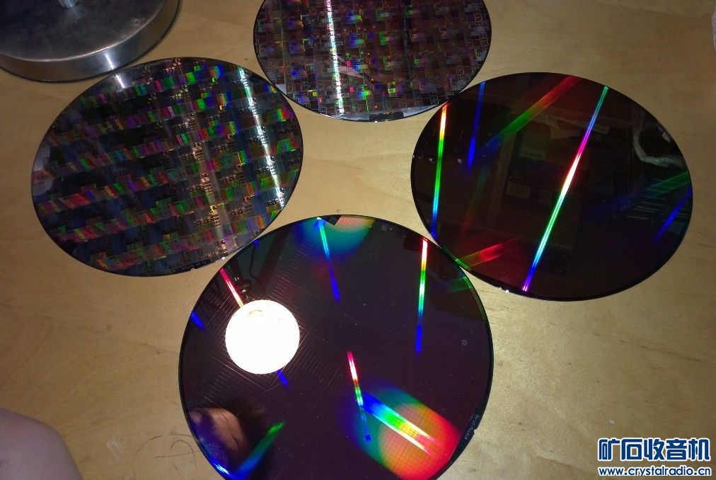 8寸 硅晶圆 陆续到货 30元一片! 硅片 芯片 - 〓